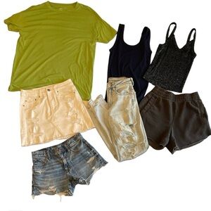 American Eagle and Aerie 7 piece Bundle size XS